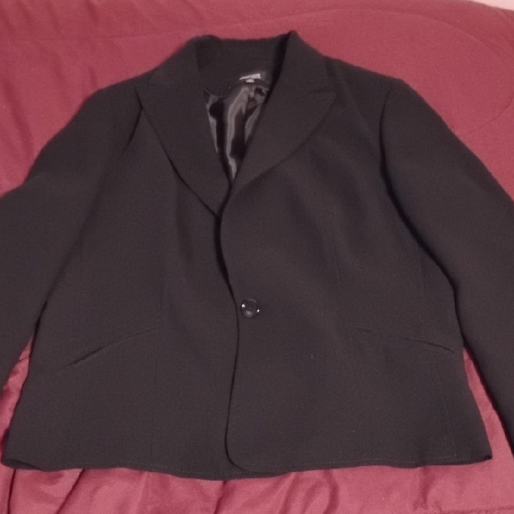 Classic Black Women's Blazer Jacket